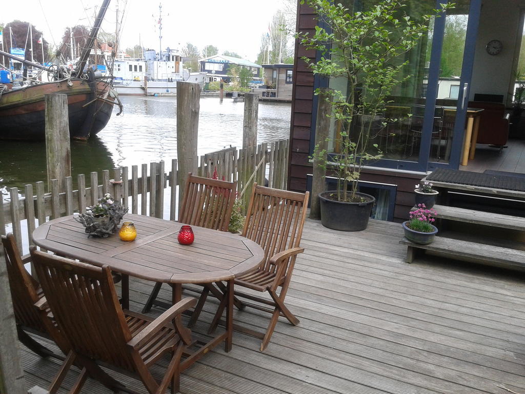 Bed and Breakfast Houseboat Vliegenbos Amsterdam Pokoj fotografie